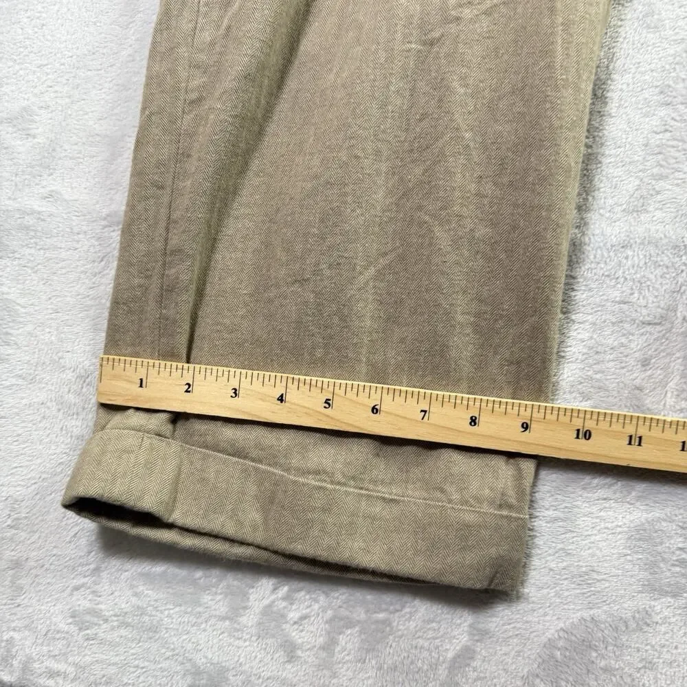 Vintage Polo Ralph Lauren Men's Chino Pants Size‎ 38/30 Tan Dress Pants Cotton